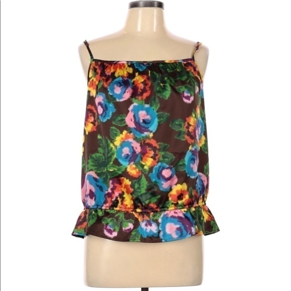 SILKY floral tank - Picture 1 of 3